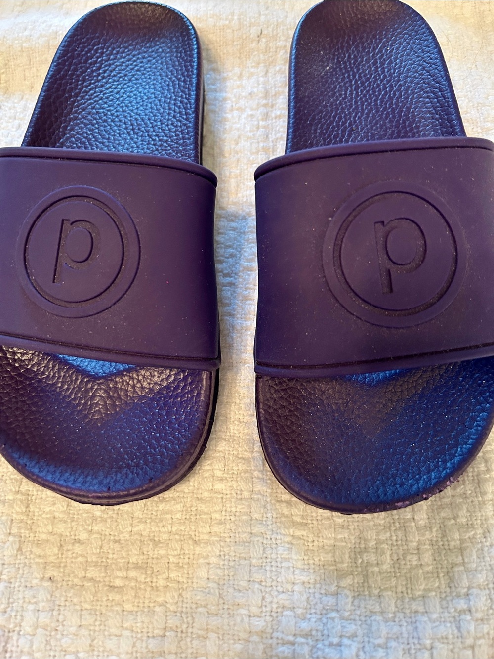 Pure Barre Slides like new purple 39